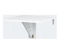 Table extensible - VIVALDI - Expert 7 - Blanc - 4 places - Compacte et moderne