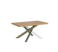 Table fixe 90x160 cm Versalux pieds écorcés 4/A