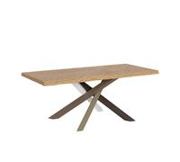 Table fixe 90x180 cm Versalux pieds écorcés 4/C