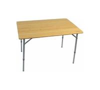 Table flex bamboo 4 soplair lattes pieds rabattables aluminium 2 personnes G