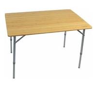 Table flex bamboo 4 lattes pieds rabattables aluminium 2 personnes
