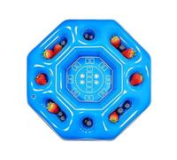 Table Flottante De Jeux De Piscine,Radeau Octogonal Multifonctionnel,Table de Jeu de Cartes Flottante Aquatique |, spas, Parcs Aquatiques, fête à la Plage, Jardin, Adultes, Famille