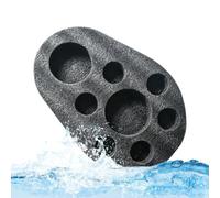 Table flottante pour piscine réfrigérée d'été de 52,5 x 36 cm avec | Porte-boissons flottant pour piscine plage lac profond camping boissons et fruits