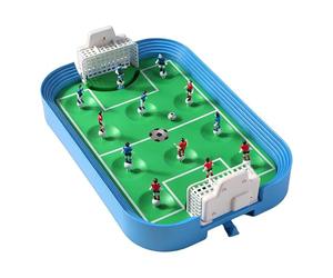 Table Football Game - 15.16 inch Interactive Soccer Board | ABS Mini Table Soccer Game - Dynamic Tabletop Games for Kids and Family, Ideal for Bonding During Birthday and Holiday Celebrations