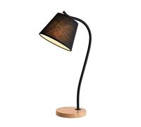 Table for Living Room Bedside Table Bedside Table Simple Fabric Shade Desk Nordic Minimalist Wood Reading for Bedroom Living Room Office Nightstand for Bedroom Night