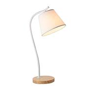 Table for Living Room Bedside Table Bedside Table Simple Fabric Shade Desk Nordic Minimalist Wood Reading for Bedroom Living Room Office Nightstand for Bedroom Night