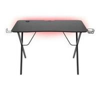 Genesis Gaming – Table de jeu Holm 200 RGB Noir Carbone