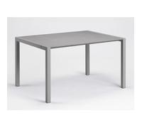 Table - GROSFILLEX - Eden 133 - Gris platinium - 133x87 - Aluminium et résine - 6P