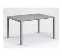 Table - GROSFILLEX - Eden 133 - Gris platinium - 133x87 - Aluminium et résine - 6P Gris G