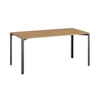 +Table Halle Grid 80x160 Chêne/ Noir