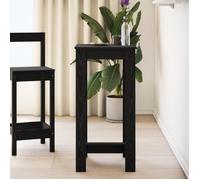 vidaXL Table haute Chêne noir en bois d'ingénierie 51×50×103,5 cm