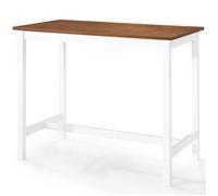 Table haute mange debout bar bistrot bois massif 108 cm