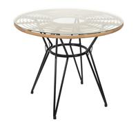 - Table repas ronde intérieur extérieur Surabaya