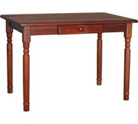 Table II avec tiroir en pin massif couleur Calvados 100 x 60 cm