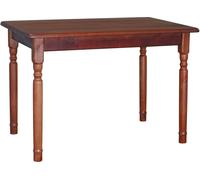 Table II en pin massif couleur Calvados 120 x 70 cm