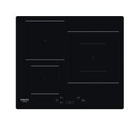 Hotpoint Plaque induction HQ6460SNE – 3 foyers (1 zone 28 cm), Booster 3600W, commandes sensitives