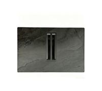 Table induction aspirante encastrable LIN90DAI1F2ZMARBLE 4 foyers 77cm Gris Marbre 7370W 600m³/h