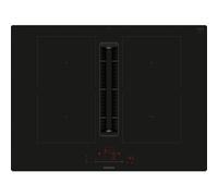 Siemens iQ500 ED711HQ26E plaque Noir Intégré 70 cm Plaque avec zone à induction 4 zone(s) Hotte intégrée