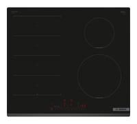 Table induction BOSCH Serie 6 PIX631HC1E 60 cm Noir intégrée 4 zones dont Flex 40 cm DirectSelect QuickStart Home Connect