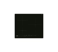 Table induction, noir, 60cm, 3 zones dont 1 double-zone de 28cm, 3 boosters dont 1 de 3600W, accès direct par slider, 18 niveaux de puissance, 6ème Sens 2 fonctions automatiques par zone, 3 minuteurs,