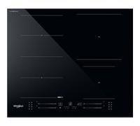 Table induction, noir, 60cm, CleanProtect, 4 zones dont 1 zone flexible Flexiside de 4 inducteurs, Chef Control, 6eme Sens 4 fonctions automatiques par zone, acces direct par slider, 18 niveaux de pui