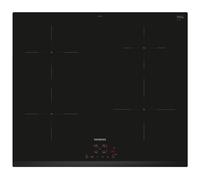Siemens Table de cuisson à induction iQ100 EH631BEB6E 60 cm 4 foyers 7400W noir sans cadre