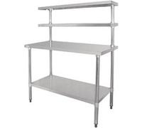 Vogue Table en acier inoxydable 1500 x 1200 x 600 mm