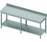 Table Inox Professionnelle Avec Renfort - Profondeur 600 - Stalgast