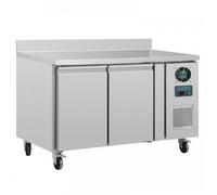 Table Réfrigérée Négative 282 litres - 2 Portes avec Dosseret - Polar