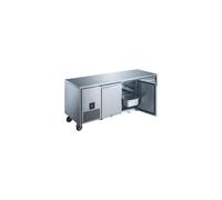 Table inox réfrigérée tropicalisée positive 420 Litres, 3 portes GN 1/1, 465 W, 230 V - MONO