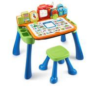 VTech Magico Table Interactive Touche Apprendre, Table Enfants Multiactivité 5 en 1, Fonction Projecteur, Apprendre à Écrire et Dessiner, Béquille pour Enfants, Langue Italienne, 3-6 Ans