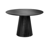 Table Jeanette Ø 120 cm noire PROMO