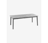 Table Lafuma Mobilier Oron HPL 100 x 154 - 200 cm gris perle