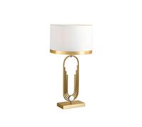 Table Lamp Art Decor Home Lighting Modern Fabric Lampshade Desk Lamp Living Room Bedside Bedroom Light Fixtures