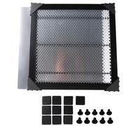 Table laser en nid d'abeille, 300 x 300 x 22 mm, en forme de nid d'abeille, table de travail en nid d'abeille, machine à graver laser, accessoire pour découpe laser et gravure laser