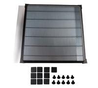 Table laser en nid d'abeille, 650 x 650 x 22 mm, en forme de nid d'abeille, table de travail en nid d'abeille, machine à graver laser, accessoire pour découpe laser et gravure laser