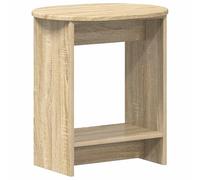 Table latérale chêne Sonoma 50 x 39,5 x 55 cm | Utilisation intérieure, nettoyage facile, pieds carrés stables, style scandinave, finition chêne sonoma