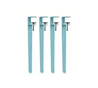 Table Leg Supports Designed DIY Consoles Non Perforated Design Protect Tabletop Include Floor Protector Suitable Coffee Table Workbenches(76cm/Sky Blue)