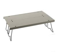 Table légère pour les voyages en arrière-pays avec pieds pliables et cadre en alliage d'aluminium de 2 mm pour plus de résistance (vert kaki)