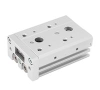 Table Linéaire à Double Action, Cylindre à Glissière, Rail Linéaire Précis, Aluminium, 177g - Force de Sortie Double, Guidage à Rouleaux Croisés, Montage Tri - Side