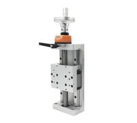 Table Linéaire Manuelle NS100S 100mm Affichage Numérique Autobloc 100kg | For fraisage CNC, machines à graver, automatisation DIY, vis T16x4, acier inoxydable 304