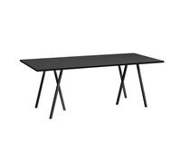 Table Loop Stand 200x92,5cm with painted ash veneer edge