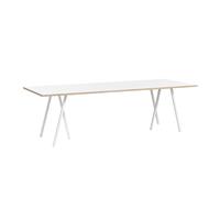 Table Loop Stand stratifié 250x92,5cm powder-coated steel frame