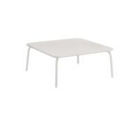 Blomus Table lounge d'extérieur Yua 80x8cm soie grise LxlxH 80x80x35cm
