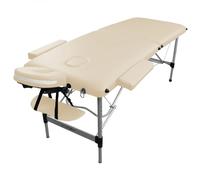 Vivezen – Table de massage pliante 2 zones en aluminium – Accessoires + housse – Plusieurs coloris