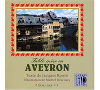 Table mise en Aveyron