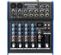 TABLE MIXAGE MIXER AUDIO PROFESSIONNEL DJ PA 6 CANAUX EQ 3 BANDES FX SEND XLR
