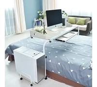 Table Mobile de 47 "Table D'Infirmière Table D'Ordinateur Pour Manger Au Lit avec Longueur Et Hauteur Réglables, Szpxxx, C, B, JYLSSKUK, c était, B était