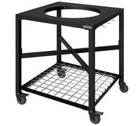 Table modulaire pour EGG Medium avec plateau-grille et roues