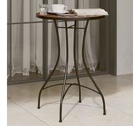 Table Mosaïque Noir/Blanc Table d'Appoint Table de Jardin Meuble vidaXL